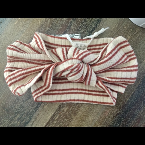 kate quinn Other - 💝 Kate Quinn Rust Stripe Bow